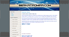 Desktop Screenshot of berkatpompa.com